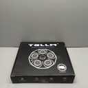 Music Boxing Machine, Interactive Punching Trainer with Boxing Gloves, Large Size Wall Mounted Electronic Boxing Target for Adult Kids, 9 Modes & 9 Speeds (Black)