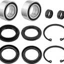 Wheel Bearings Seals Front for Honda Foreman 500 400 450 Rincon 650 680 Rubicon 500
