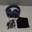 Wired Over Ear Headphones, Studio Monitor & Mixing DJ Headphones with 50mm Neodymium Drivers and 1/4 to 3.5mm Jack for Guitar Podcast AMP Piano Keyboard (Dark Blue)