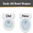 Korky BeehiveMAX Heavy Duty Toilet Plunger - Seals All Bowl Shapes Powerful Clog Removal