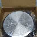 CAROTE Non Stick Frying Pan Skillet, Omelet Pan, Healthy Non Toxic Granite Chef Pan, Induction Compatible Egg Frying Pan with Heat-Resistant Handle, PFOA-Free,Black, 12"