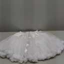 Women Elastic Waist Chiffon Petticoat Puffy Tutus Tulle Skirt Layered Ballet Pettiskirt Dress Underskirt Party one size