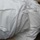 Bedsure Oversized King Comforter Set, White Soft Prewashed Bedding for All Seasons, 3 Pieces GentleSoft Bed Set, 1 Lightweight Comforter (120"x98") and 2 Pillowcases (20"x36")