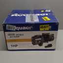 Acquaer 1HP Shallow/Deep Well Jet Pump, Cast Iron Convertible Pump with Ejector Kit, Well Depth Up to 25ft or 90ft, 115V/230V Dual Voltage, Automatic Pressure Switch