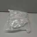 2PCS Intended for Labubu caseClear Figure Display Bag with Keychain for Doll,Plastic Protective Cover(Doll Excluded, 2PCS Style Standing)