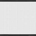 uxcell Window Screen Mesh, 28" x 55" DIY Fiberglass Netting Mesh Black Frame with Hook and Loop Adhesive Edging Grey Mesh for Bedroom, Living Room, Kitchen