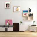 Set of 2 Orange 11x14 Aluminum Picture Frames with Mat for 8x10 Photos - Durable HD Plexiglass for Superior Clarity - Versatile Colorful Metal Frames Ideal for Wall Mounting Vertically or Horizontally