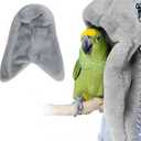 Bird Buddy Corner Fleece Bird Blanket Cozy Bird Bed Warmer Parrot House for Cage Hanging Hammock Toy for Greys Amazons Parakeet Cockatiel Conure Lovebirds Finch Canaries(M)