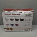 Homemate Electric Heated Blanket Twin Size - 62"x84" Heating Blanket Twin Size 1/2/4/6/8 Hours Auto-Off 10 Heat Level Over-Heat Protection Luxury Faux Fur Sherpa ETL Certification