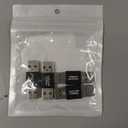 Toptekits 4 Pack USB Coupler Male to Male USB 3.0 Type A Adapter Superspeed 5Gbps USB Port Extension Connector Bridge for Laptop PC Hard Drive Printer Camera (USB3.0 Male to Male)