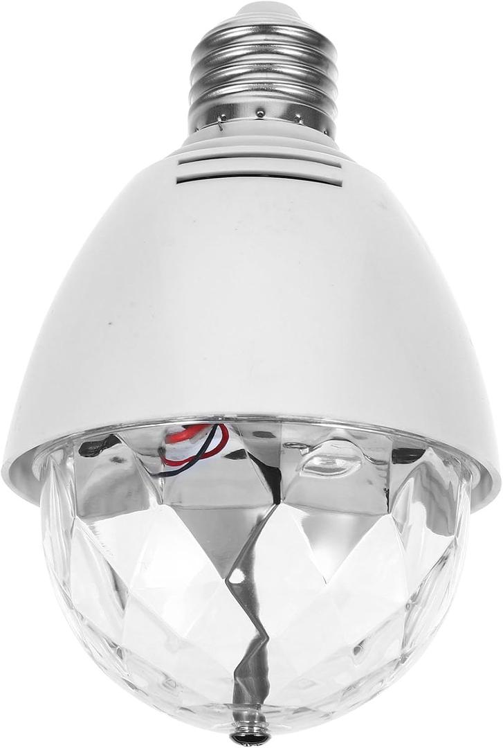 Housoutil LED Ball Bulb Lamp - RGB Color Rotating Bulb Smart Light Bulb - Color Changing Led Bulbs Multi Crystal Stage Lights for Disco, Birthday Party Club Bar for Indoor & Outdoor Parties Housoutil LED Ball Bulb Lamp - RGB Color Rotating Bulb Smart Light Bulb - Color Changing Led Bulbs Multi Crystal Stage Lights for Disco, Birthday Party Club Bar for Indoor & Outdoor Parties