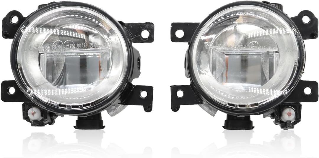 Front Fog Lights Lamps Pair Compatible with Q50 QX50 Q60 QX60 QX80 2014-2017 261554GA0A 261554GA0B LH & RH Daytime Running Light IN2593108