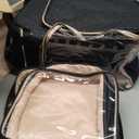 Uross Extra Large Nail Polish Organizer Bag Holds 126 Bottles Nail Polish, Lamp, Supplies- Three Layer Nail Organizers and Storage Case for Nail Tech, Nail Stuff Gel Kit Box Gift for Manicurist,Black (XX- Large - 11 x 9.5 x 13 inch (126 bottles))