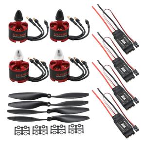 Brushless Motor Kit with 3.5mm Connector 2212 920KV CW 30A Brushless ESC Propeller for F450 F550 S550 F550 Helicopter Quadcopter
