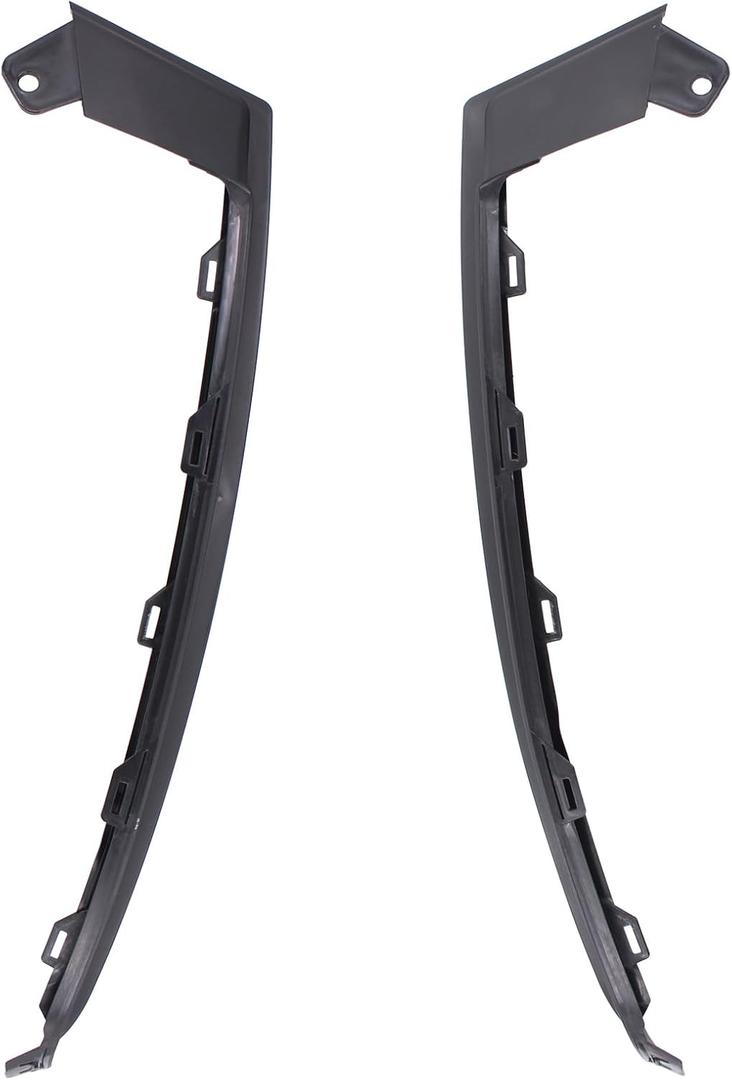 ApplianPar 2Pcs Front Driver and Passenger Side Bumper Trim for Accord 2018 2019 2020 2021