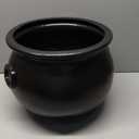 Union Products Black 16 Inch Spooky Witch Cauldron for Indoor and Outdoor Halloween Decoration and Trick or Treat Candy Container, Black