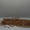 FlavorThings 52 Strands Brown Wood and Bamboo Beaded Curtain for Doorway Room Divider 36inch x 79inchBamboo and Wooden Doorway Beads-Boho Bohemian Curtain (Coffee)