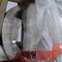 Christopher Knight Home Faritel Modern Wooden Dining Chairs Set of 2, Fabric Upholstered Kitchen Side Armchairs, Living Room Comfy Reading Chair with Curved Rattan Back, Light Ash+Beige