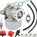 640084B Carburetor Snow Blower Carburetor Carb Compatible for Tecumseh 5HP MTD 632107A 632107 640084 640084A Toro 521 Snow Blower HSSK40 HSSK50 HS50 LH195SA - for 640084B Snow Blower Carburetor