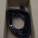 Jaronx Compatible with BMW Side Mirror Housing Frame X3 F25 2014-2016/X4 F26 2014-2017/X5 F15 2014-2018/X6 F16 2014-2019,Glossy Black Driver Side Mirror Cover Frame Supporting Ring for BMW 51167327911 (Left)