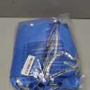 fun shack 70 Disco Costume for Women Blue Flares, Disco Queen Jumpsuit, Retro Dance Outfit for Parties (Medium)