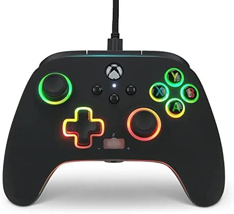 PowerA Spectra Infinity Enhanced Wired Controller for Xbox Series X|S- Black, Officially Licensed for Xbox