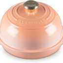 Le Creuset Enameled Cast Iron Signature Round Bread Oven, 9.5 inch, Peche