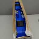 Orion Motor Tech 9pcs Hose Clamp Pliers for Fuel Oil & Water Hoses, Automotive Long Reach Hose Clamp Remover Kit with Flexible Wire Clic R Type Swivel Jaw Flat Band Pliers Case, Blue