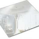 10 Inch Square Mirror Plate, Set of 12 - 1.5mm Thick Glass Plate Mirror Tiles w/ Smooth Edges - Perfect Candle Wedding Centerpiece Table Decorations, Home Accent Wall Decor, & More - PARNOO