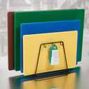 Winco 6-Slot Cutting Board Rack, Vinyl Coated Medium