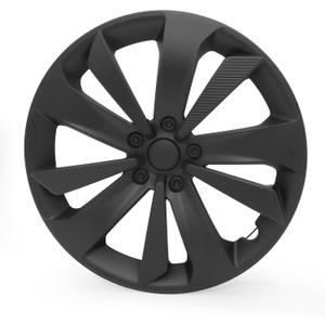 Hub Cap Wheel Cover Matte Black for 2017-2023 Subaru Impreza,1 Piece, 16 inches