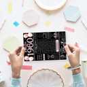 2 x 65th Birthday Party Invitations for Women Men - Back in 1960 Invites Pink 65 Year Old Birthday Invitations Set for Birthday Anniversary (20 Invitations and Envelopes)