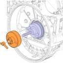 HGV TOOLS/ Compatible with Volvo MP7 D11 Rear Crankshaft Seal Installer Drift Tool Alternative 88800561