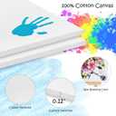 10 Set Canvas Painting Kit, 8 x 10In Canvas Boards with Easels, 12 Color Acrylic Paints, Brushes, Palettes, Art Supplies for Beginners Paint and Sip Kit for Adults, Couples Painting Kit Date Night