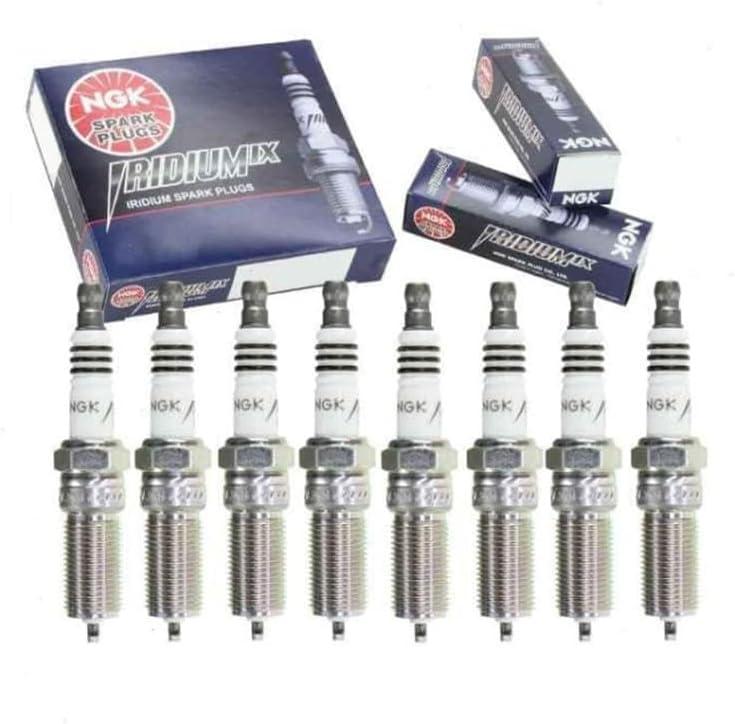 Pack of 8 NGK Iridium IX Spark Plug Replacement For LS1 LS2 LS3 LS6 LS7 Chevy Chevrolet Silverado Suburban 5.3 5.3 6.2 V8 for 9748UU 9748HH 9748RR 41-962 41-110 2014 2015 2016 2017 2018 2019 2020