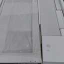 DWVO Makeup Vanity with LED Mirror and Charging Ports, 10-Drawer Vanity Set with Glass Top, Hair Dryer Holder, 3 Adjustable Light Colors, and Hidden Storage Stool