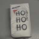 Hotop 100 Pieces Christmas Napkins Paper Disposable Cocktail Napkins Guest Bathroom Napkins Christmas Tissue Decorative for Christmas Holiday Lunch Tea Birthday Xmas Party Supplies