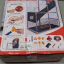 JOYIN Arcade Basketball Game Set with 4 Balls and Hoop for Kids 3 to 12 Years Old Indoor Outdoor Sport Play - Easy Set Up - Air Pump Included - Ideal for Competition