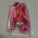 rabbitgoo Dog Harness Small Sized and Leash Set, Step-in Breathable Pet Harness, Soft Walking Reflective Puppy Vest for Small Dogs, Black & Rose Red, XXS