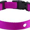 1 Inch Dog Shock Collar Replacement Strap with 2 Holes - Compatible with Most Brands of Ecollar Dog Fences and Training Collars, Purple