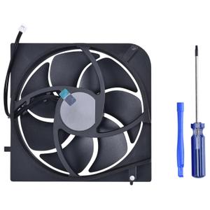 Replacement Xbox Series X Internal Cooling Fan, Internal Cooler Fan Replacement for Xbox Series X with Screwdrivers & Thermal Paste