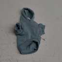 QWINEE Basic Dog Hoodie Sweatshirt Puppy Sweater Warm Cat Costumes Pet Clothes for Chihuahua Puppy Kitten Small Medium Dogs Cadet Blue X-Small