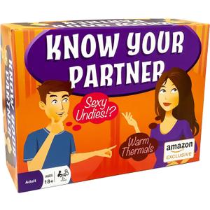 Outset Media Know Your Partner Game  Contains 330 Cards Couples Party Game for 4 or More Players Ages 18 and up