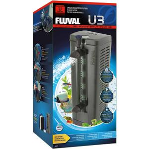 Fluval U3 Underwater Filter  Designed for Freshwater and Saltwater Aquariums, Also Ideal for Terrariums and Turtle Tanks