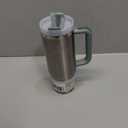 STANLEY Quencher H2.0 Tumbler with Handle and Straw 30 oz | Flowstate 3-Position Lid | Cup Holder Compatible for Travel | Insulated Stainless Steel Cup | BPA-Free | Stainless Steel Shale