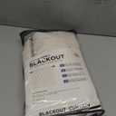 100% Blackout Shield Linen Blackout Curtains for Bedroom 84 Inches Long, Back Tab/Rod Pocket Living Room Drapes, Thermal Insulated Blackout Curtains 2 Panels Set, 50" W x 84" L, Cream