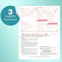 W2 Forms 2025 with Envelopes, 6 Part Kit, 50 Employee of Laser W2 Tax Forms 2025, 50 Self Seal Envelopes, W-2 Forms for 2025 Compatible with Accounting, Includes 3 W3 Forms