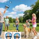 Toss and Catch Baseball Toys,Outdoor Sport Games for Kids and Family with Tball Bats and Toddler Baseball Glove and Sticky Soft Balls. Great for Yard Lawn Beach Pool and Indoor Fun