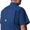 Columbia Mens PFG Slack Tide Camp Shirt (Blue, L)