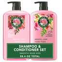 Herbal Essences Shampoo & Conditioner Set, Rose Hips - Smooth Collection, Paraben-Free, Color-Safe, Shiny Hair with Jojoba & Vitamin E, 29.2 Fl Oz Each, 2-Pack